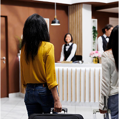 Hotel interior design detail